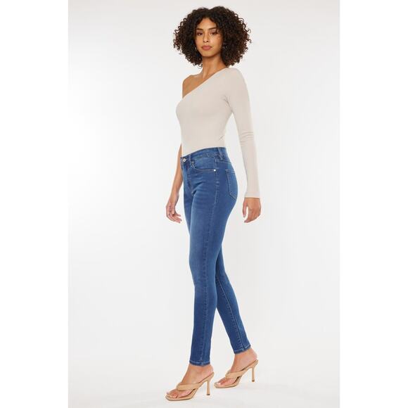 KanCan High Rise Basic Super Skinny Jeans - KC1123M - Size 5/26 - Picture 5 of 10